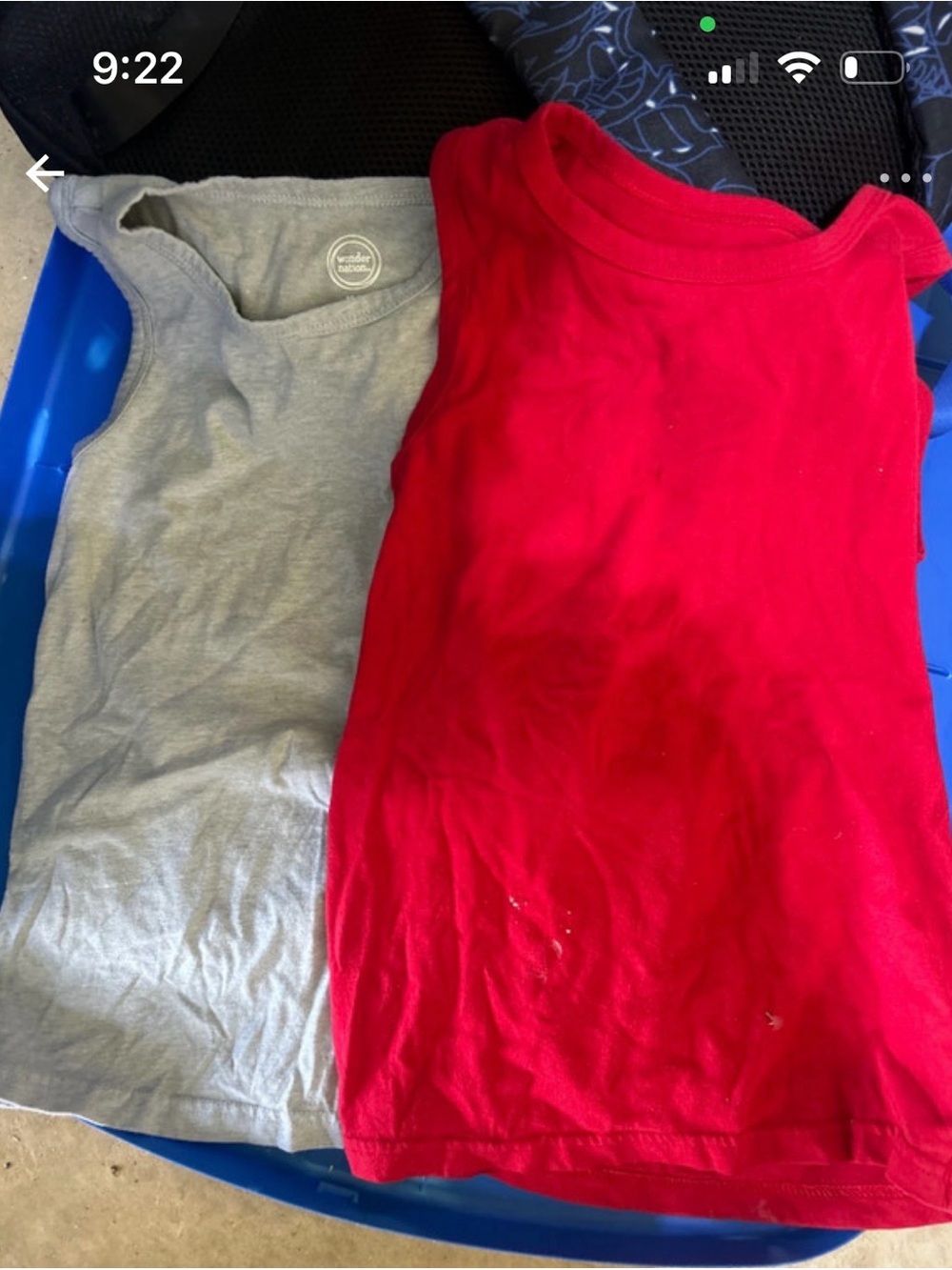 Kids Red & Gray Tank Tops - Pack of 2 size 6
